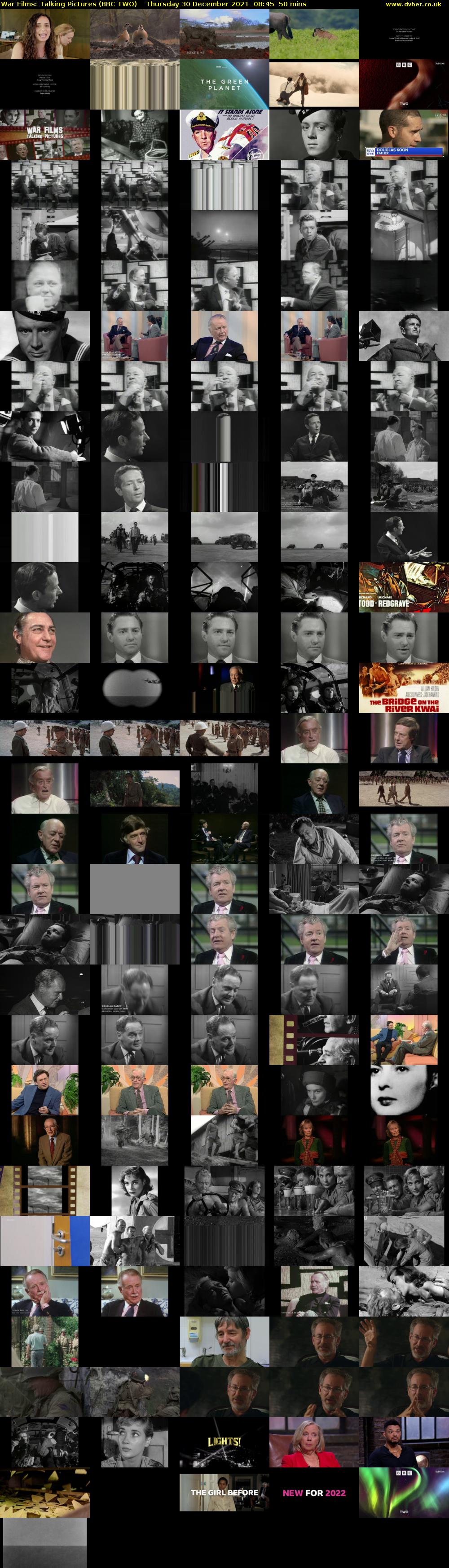 War Films: Talking Pictures (BBC TWO) Thursday 30 December 2021 08:45 - 09:35