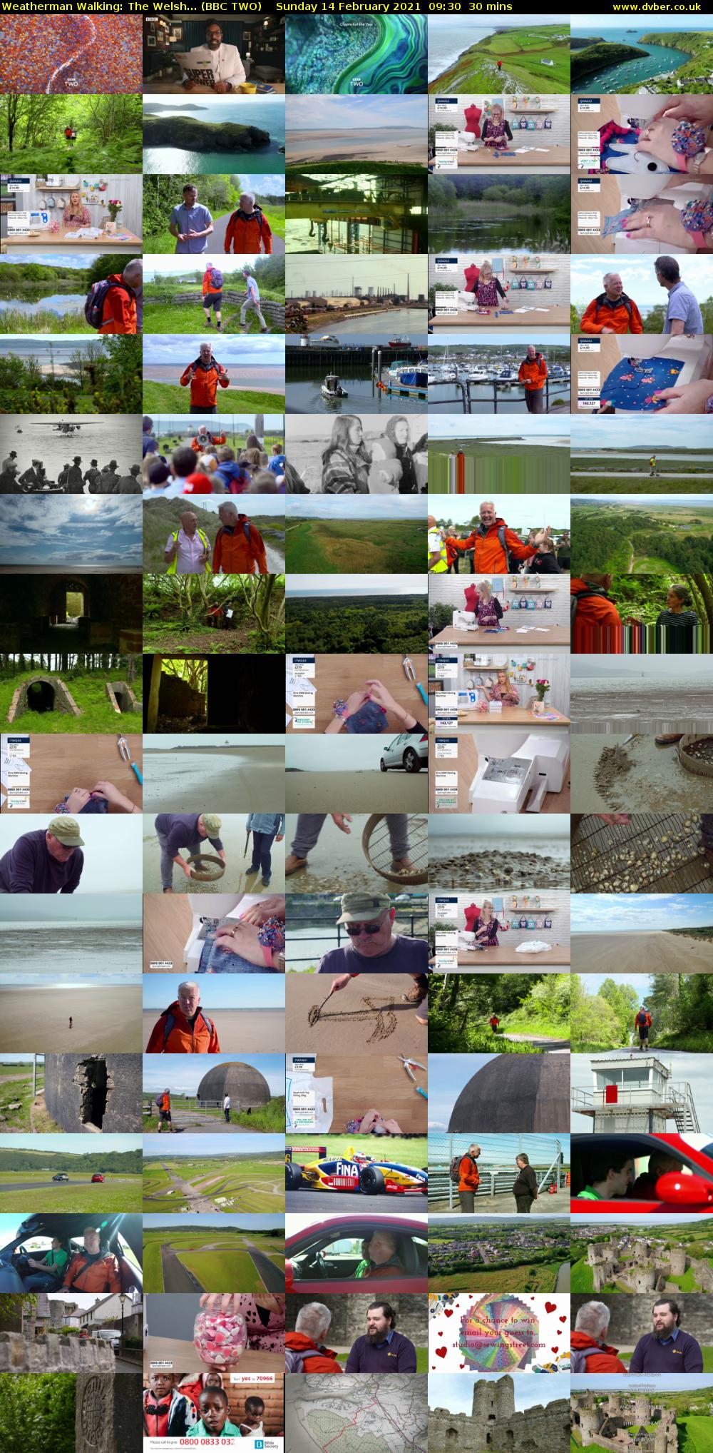 Weatherman Walking: The Welsh... (BBC TWO) Sunday 14 February 2021 09:30 - 10:00