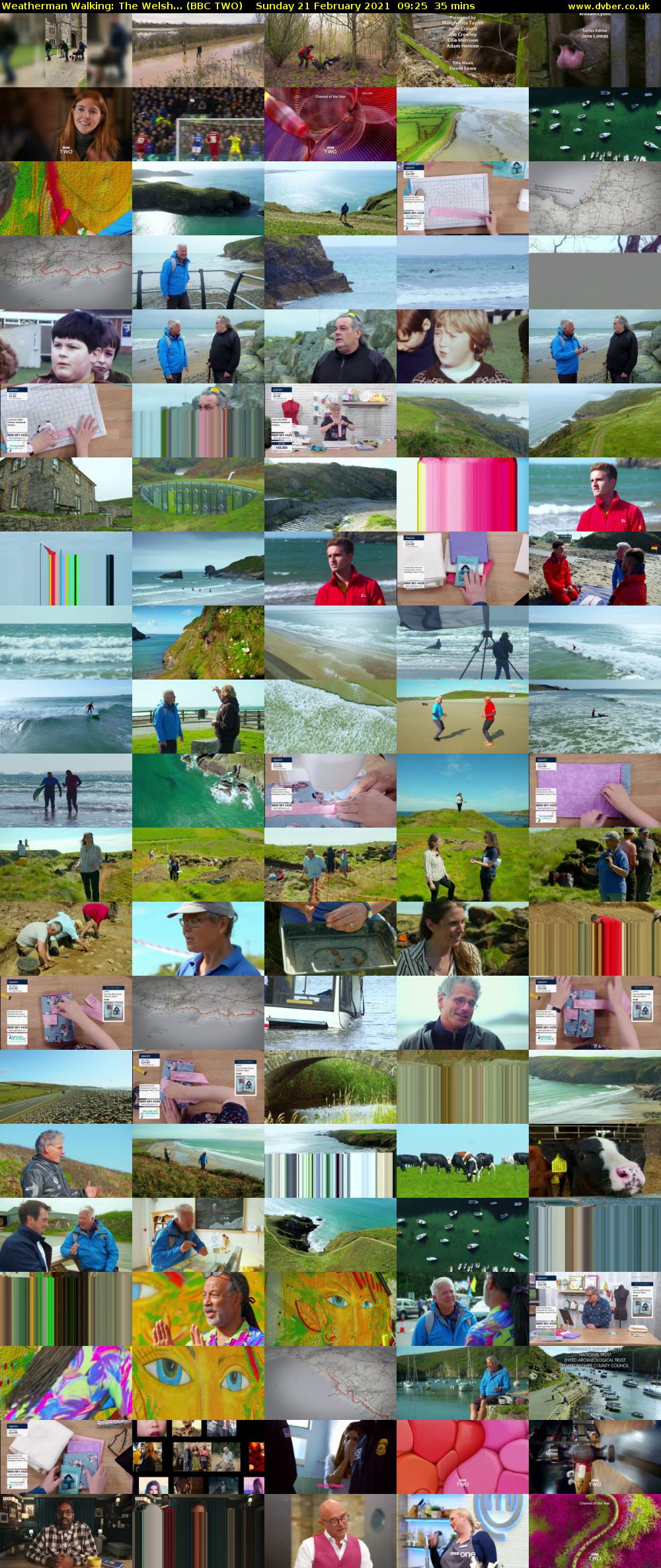 Weatherman Walking: The Welsh... (BBC TWO) Sunday 21 February 2021 09:25 - 10:00