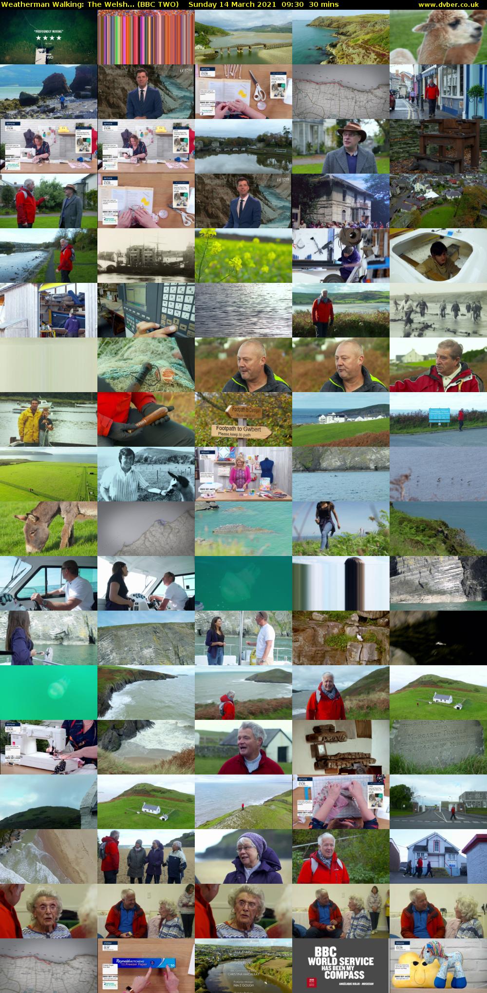 Weatherman Walking: The Welsh... (BBC TWO) Sunday 14 March 2021 09:30 - 10:00