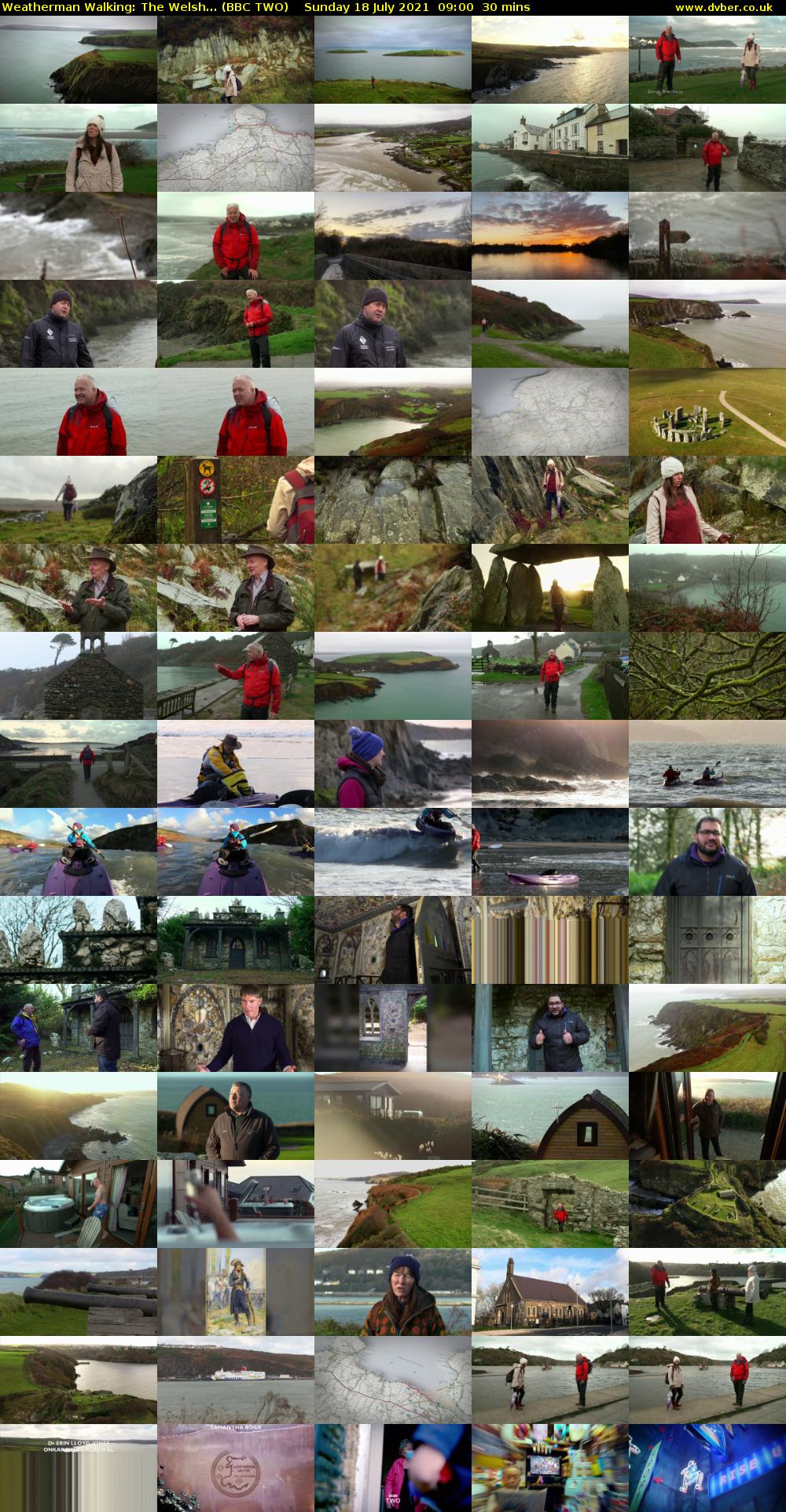 Weatherman Walking: The Welsh... (BBC TWO) Sunday 18 July 2021 09:00 - 09:30