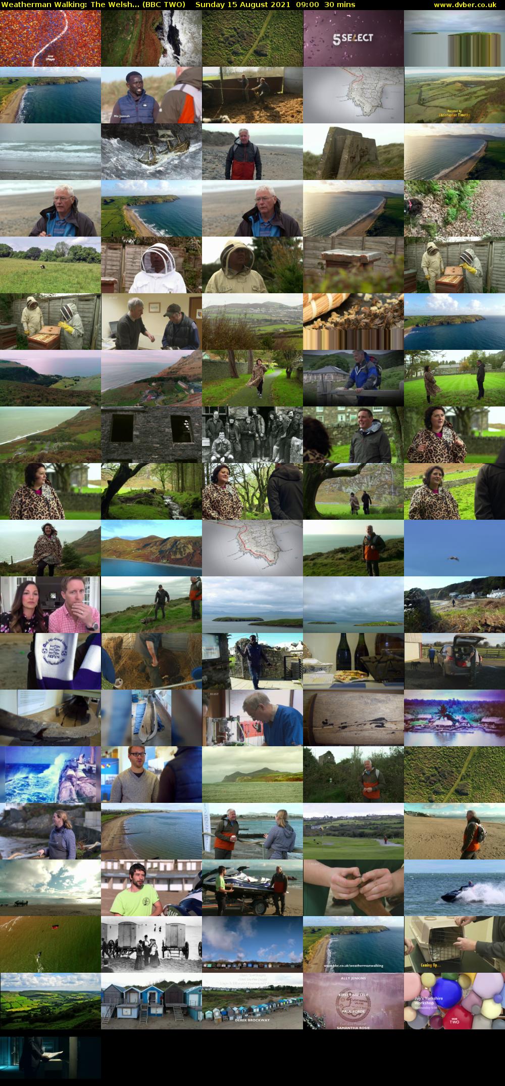 Weatherman Walking: The Welsh... (BBC TWO) Sunday 15 August 2021 09:00 - 09:30