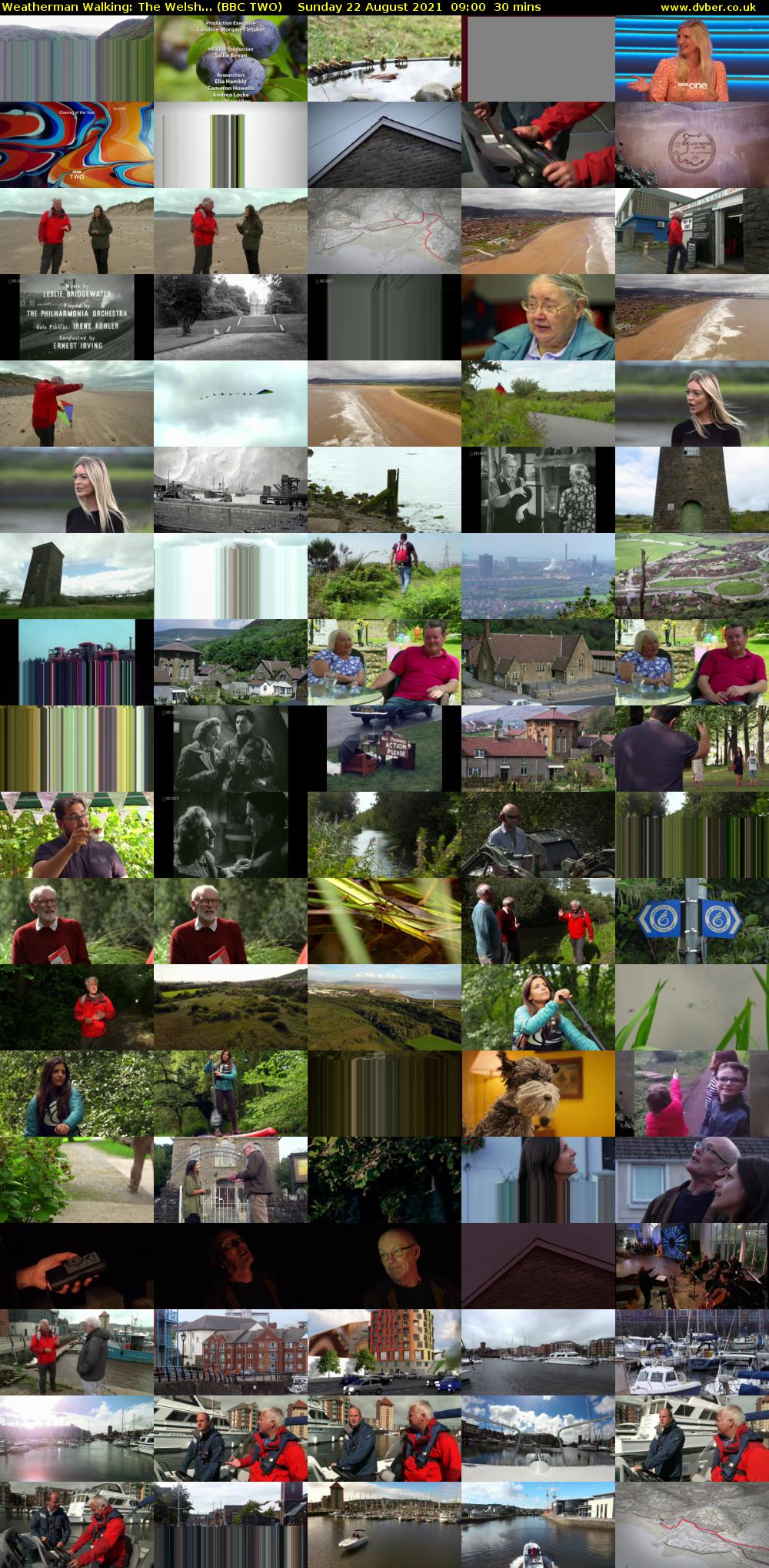 Weatherman Walking: The Welsh... (BBC TWO) Sunday 22 August 2021 09:00 - 09:30