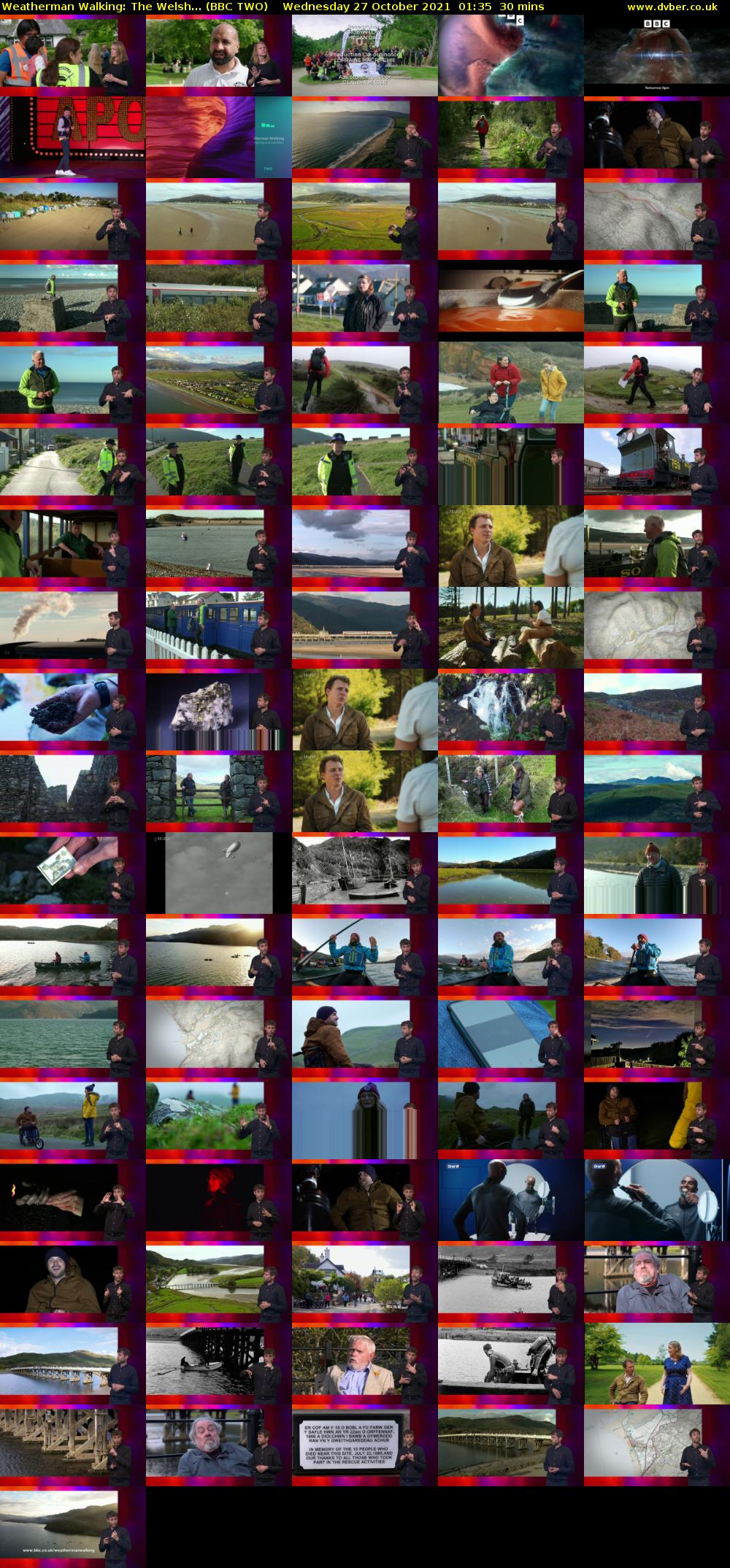 Weatherman Walking: The Welsh... (BBC TWO) Wednesday 27 October 2021 01:35 - 02:05
