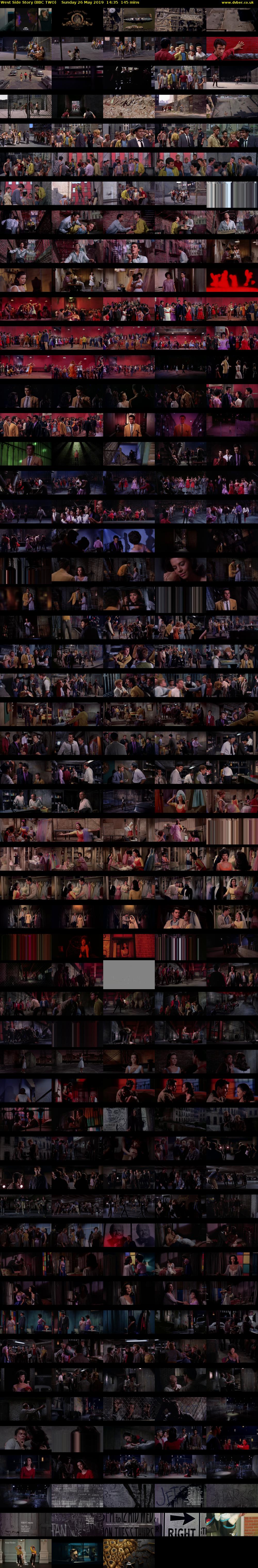 West Side Story (BBC TWO) Sunday 26 May 2019 14:35 - 17:00