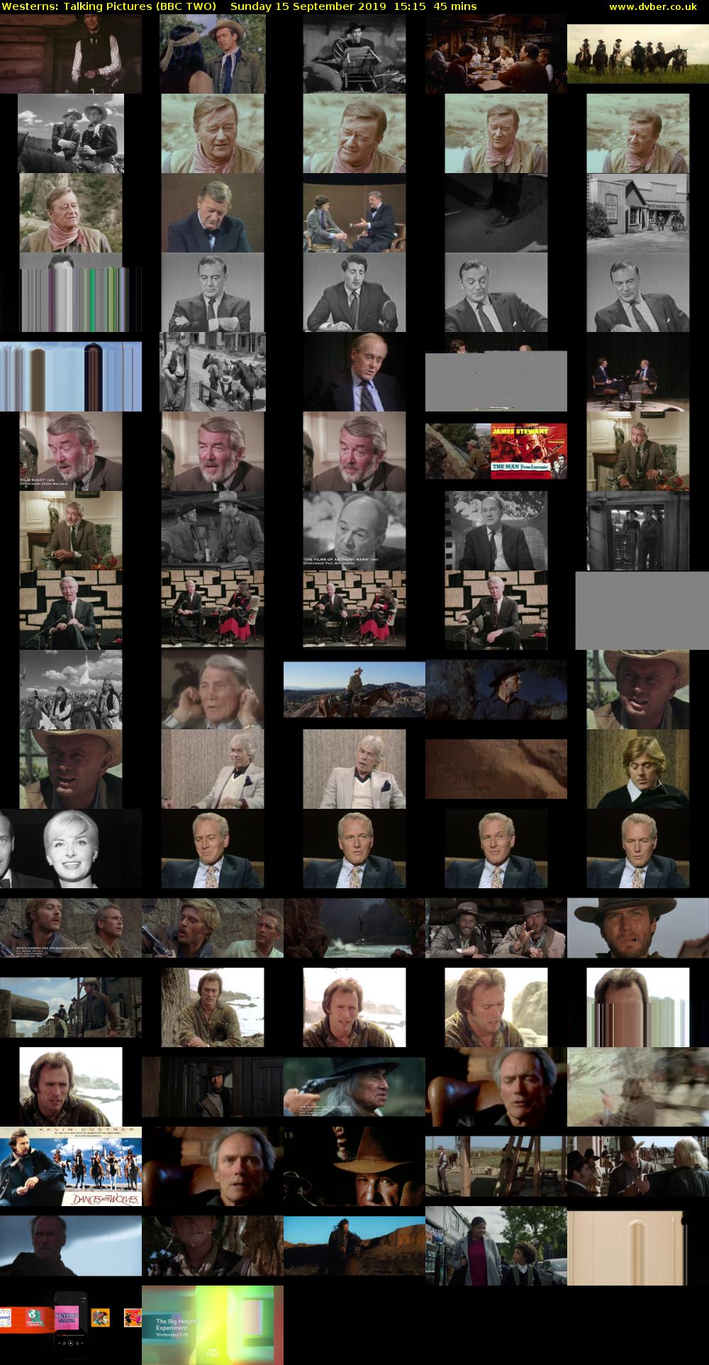 Westerns: Talking Pictures (BBC TWO) Sunday 15 September 2019 15:15 - 16:00
