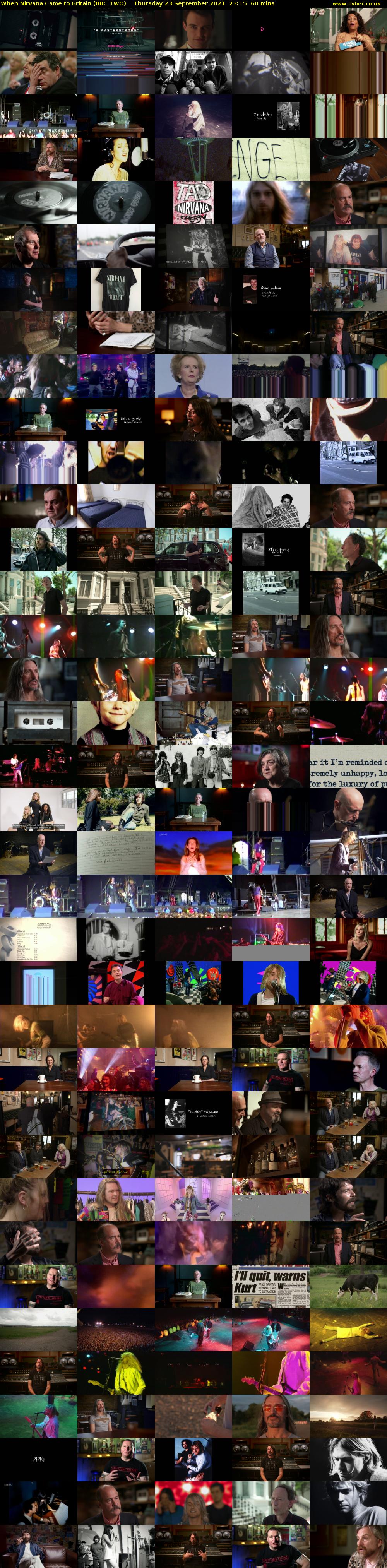 When Nirvana Came to Britain (BBC TWO) Thursday 23 September 2021 23:15 - 00:15