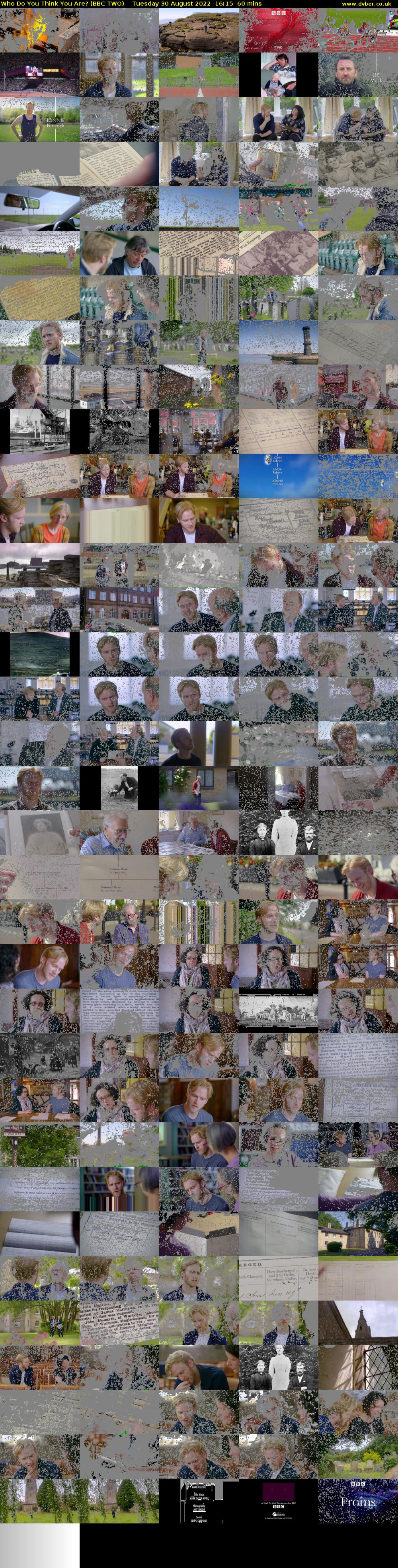 Who Do You Think You Are? (BBC TWO) Tuesday 30 August 2022 16:15 - 17:15