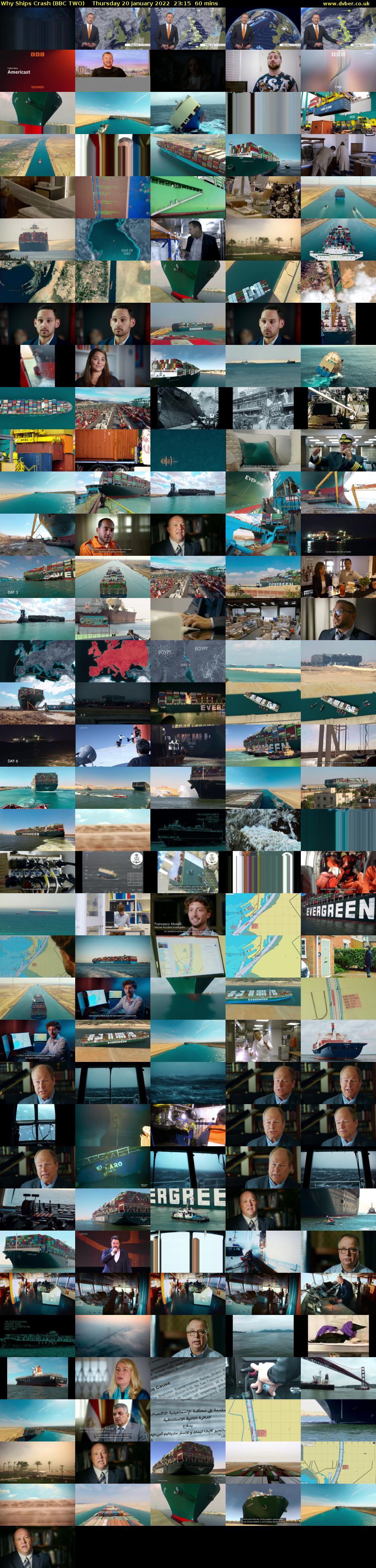 Why Ships Crash (BBC TWO) Thursday 20 January 2022 23:15 - 00:15
