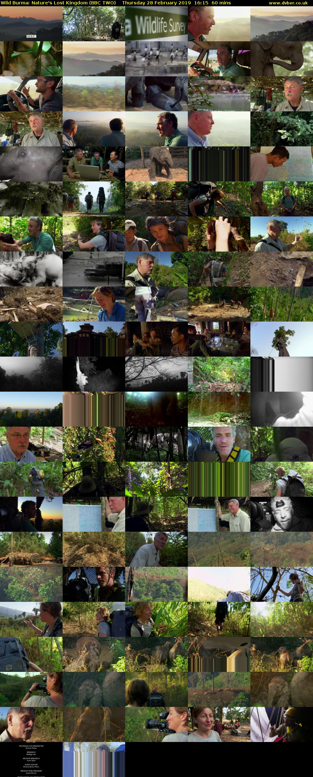 Wild Burma: Nature's Lost Kingdom (BBC TWO) Thursday 28 February 2019 16:15 - 17:15