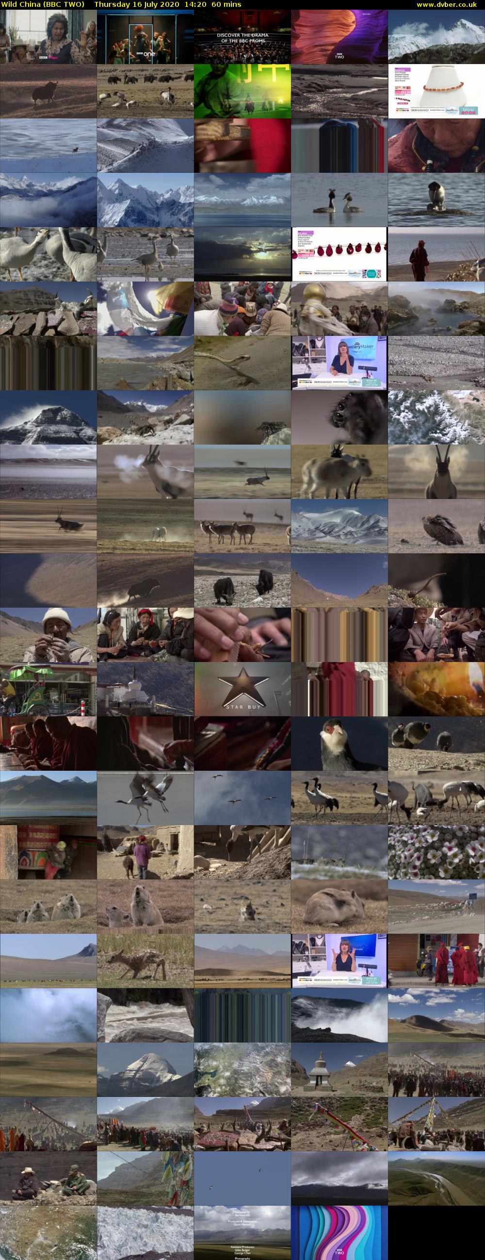 Wild China (BBC TWO) Thursday 16 July 2020 14:20 - 15:20