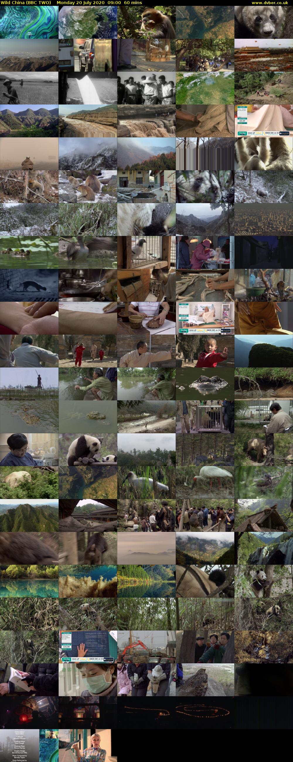 Wild China (BBC TWO) Monday 20 July 2020 09:00 - 10:00