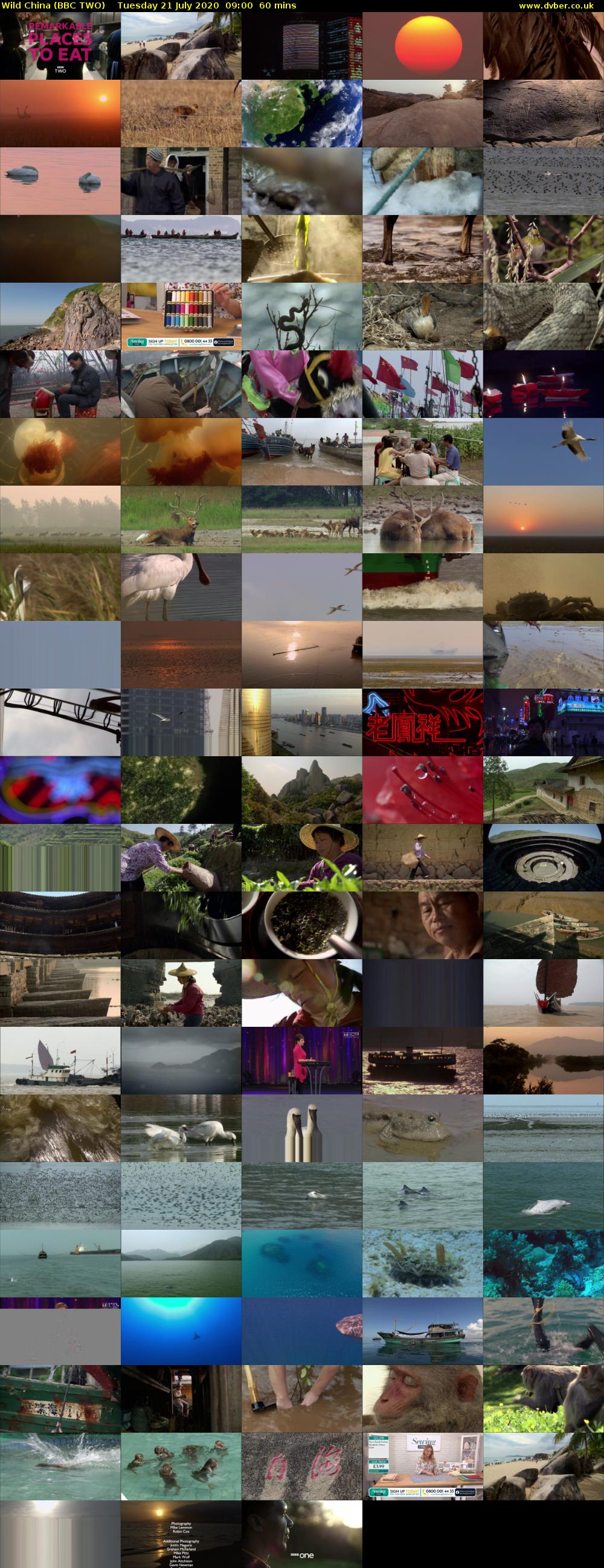Wild China (BBC TWO) Tuesday 21 July 2020 09:00 - 10:00