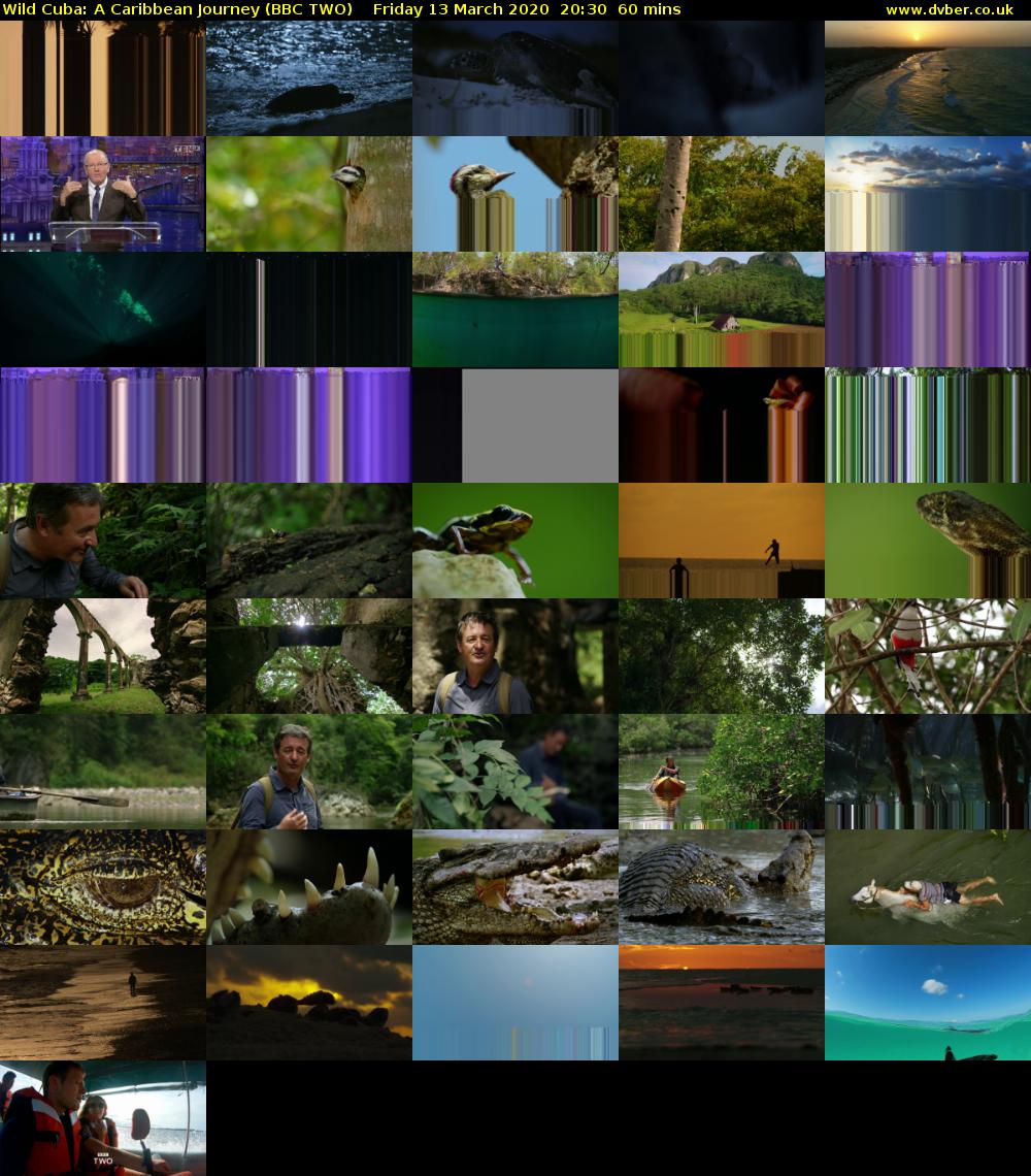 Wild Cuba: A Caribbean Journey (BBC TWO) Friday 13 March 2020 20:30 - 21:30