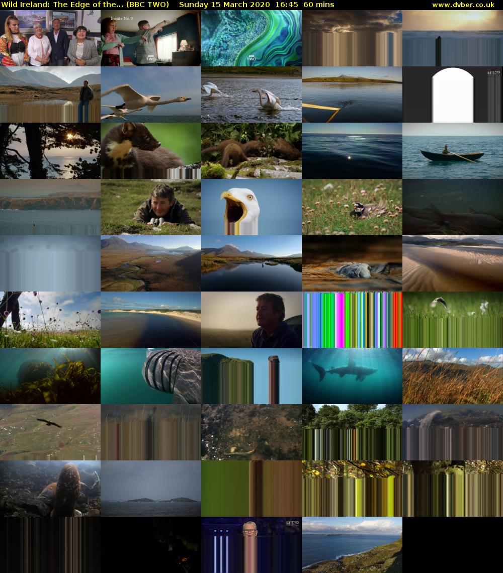 Wild Ireland: The Edge of the... (BBC TWO) Sunday 15 March 2020 16:45 - 17:45