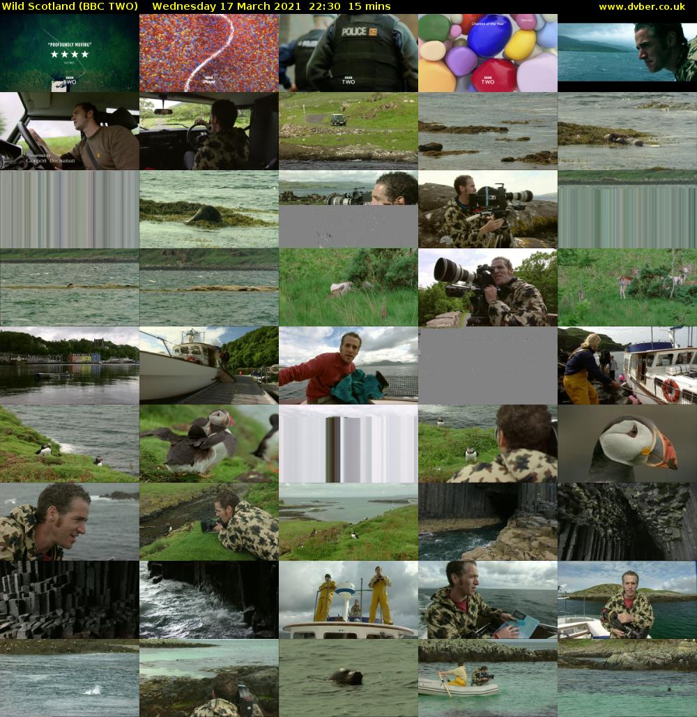 Wild Scotland (BBC TWO) Wednesday 17 March 2021 22:30 - 22:45