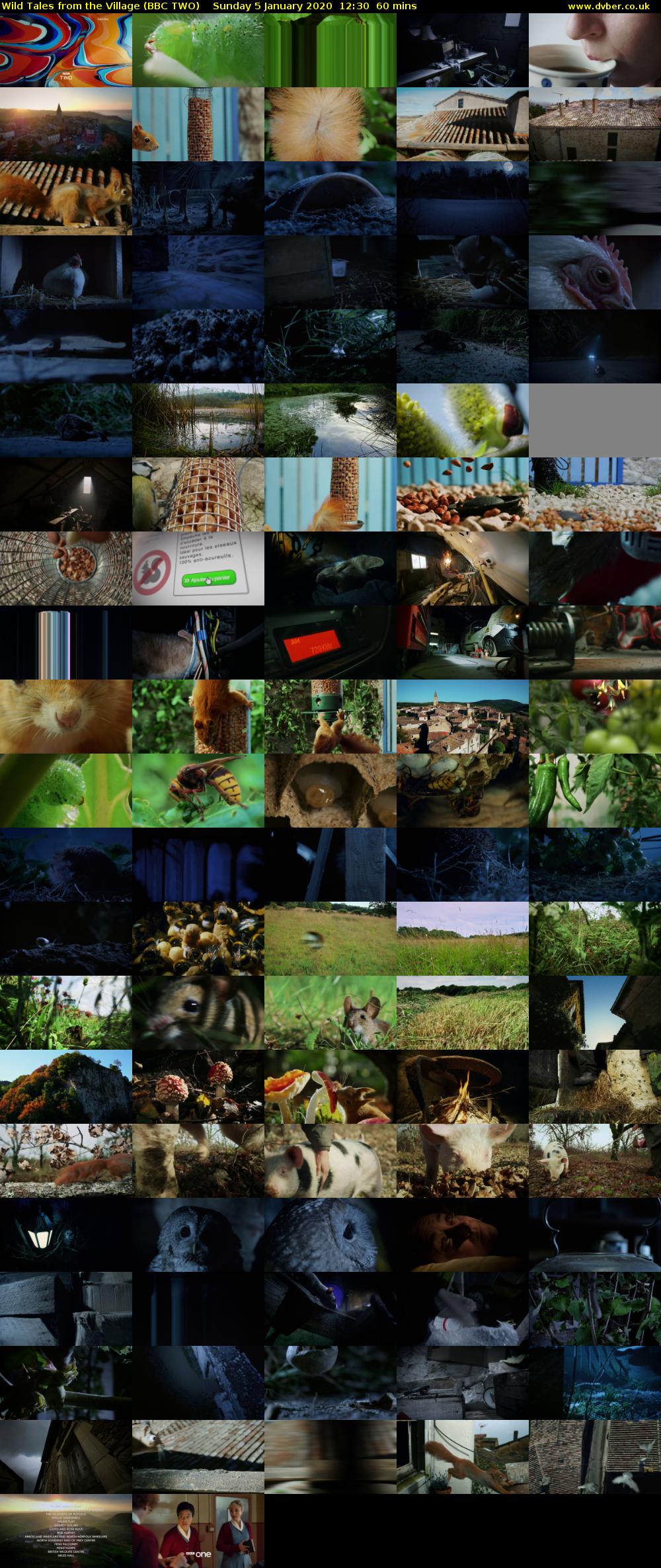 Wild Tales from the Village (BBC TWO) Sunday 5 January 2020 12:30 - 13:30