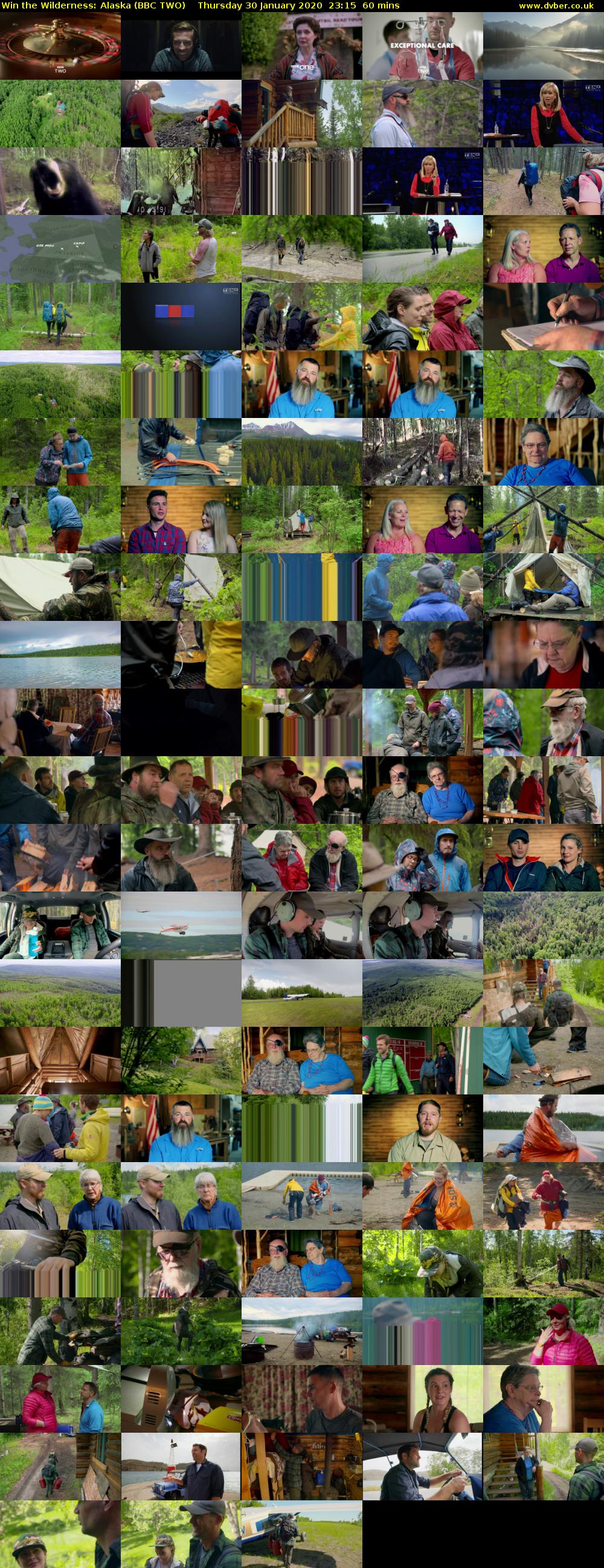 Win the Wilderness: Alaska (BBC TWO) Thursday 30 January 2020 23:15 - 00:15