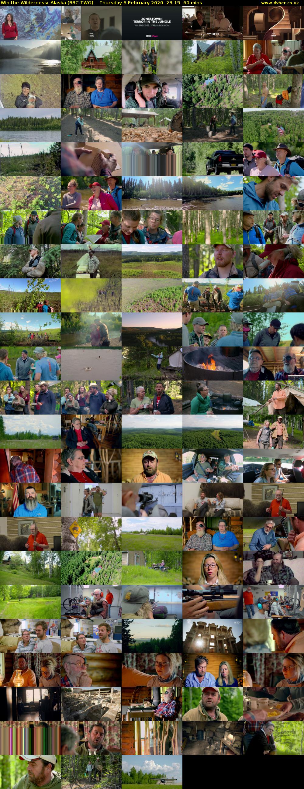 Win the Wilderness: Alaska (BBC TWO) Thursday 6 February 2020 23:15 - 00:15