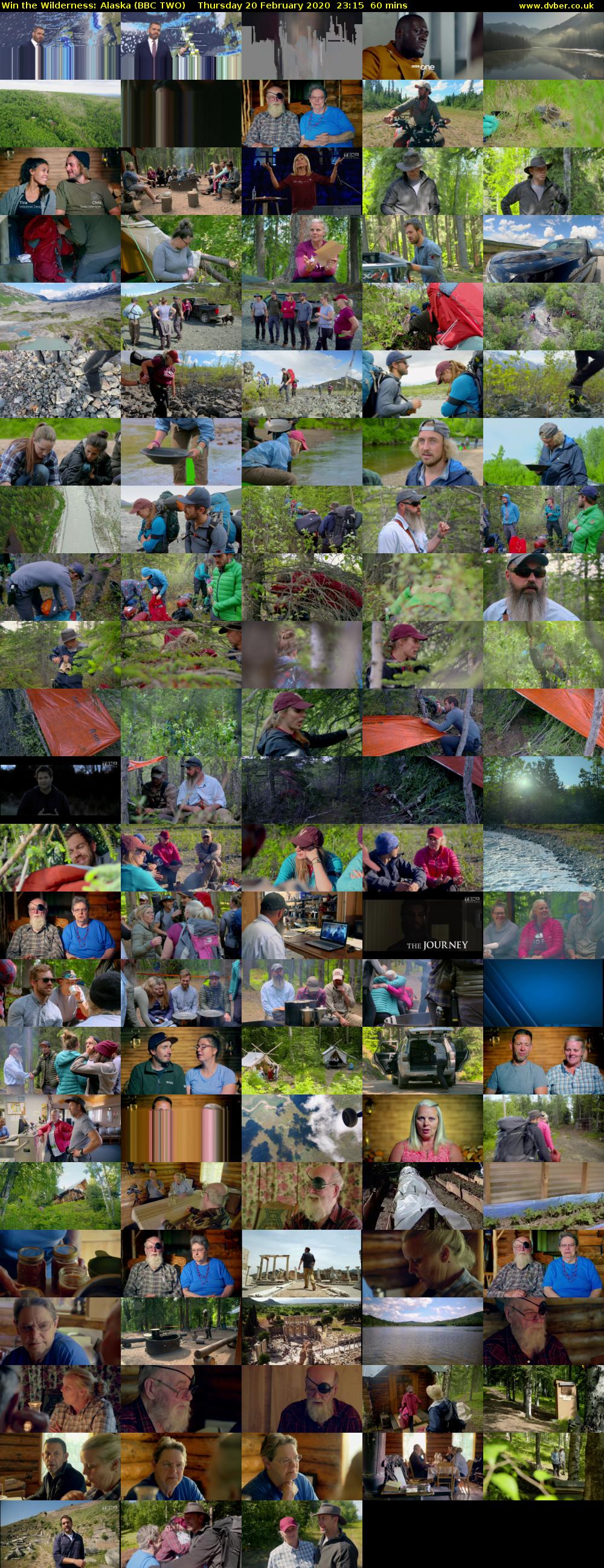 Win the Wilderness: Alaska (BBC TWO) Thursday 20 February 2020 23:15 - 00:15