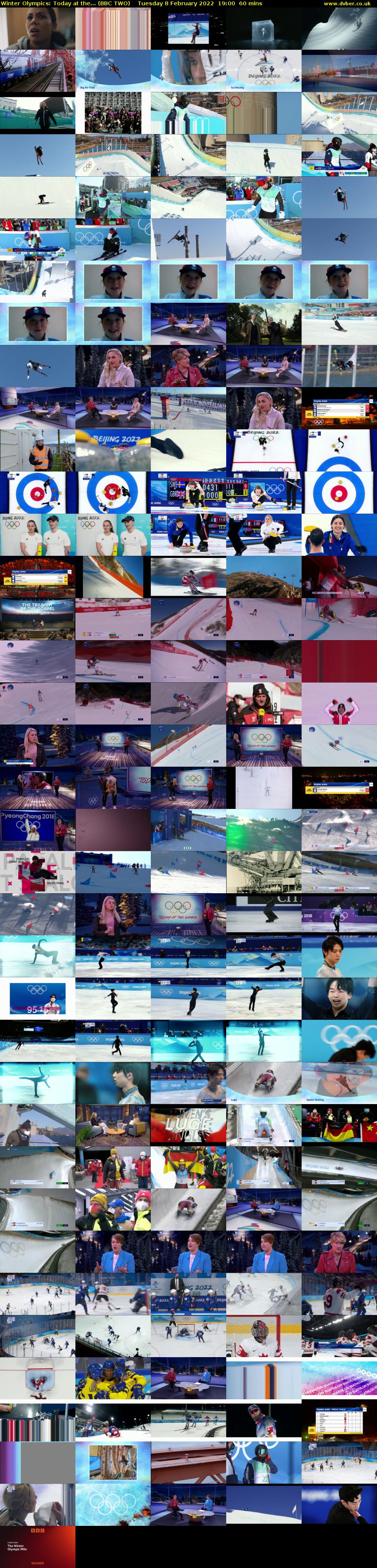 Winter Olympics: Today at the... (BBC TWO) Tuesday 8 February 2022 19:00 - 20:00