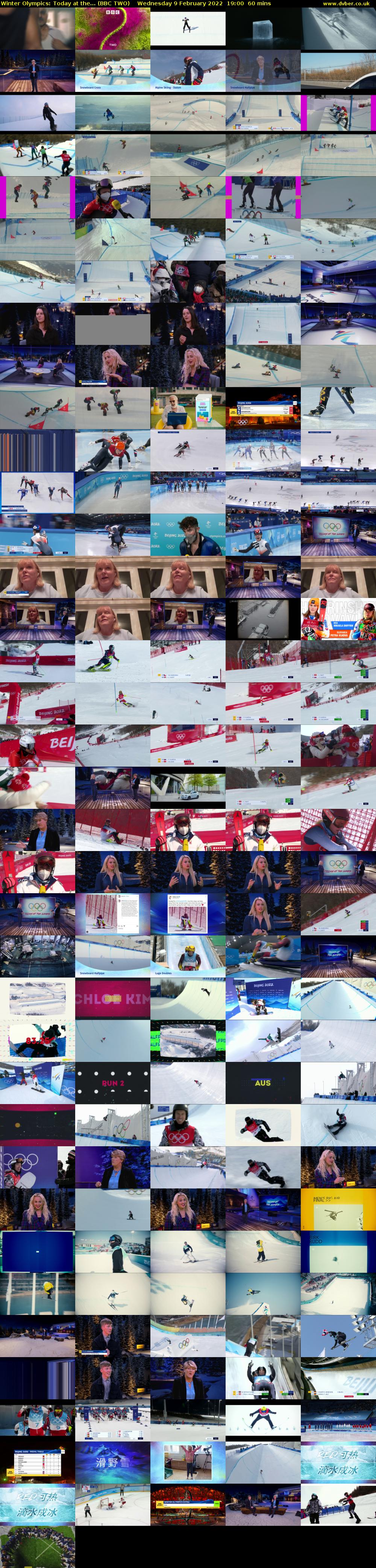 Winter Olympics: Today at the... (BBC TWO) Wednesday 9 February 2022 19:00 - 20:00