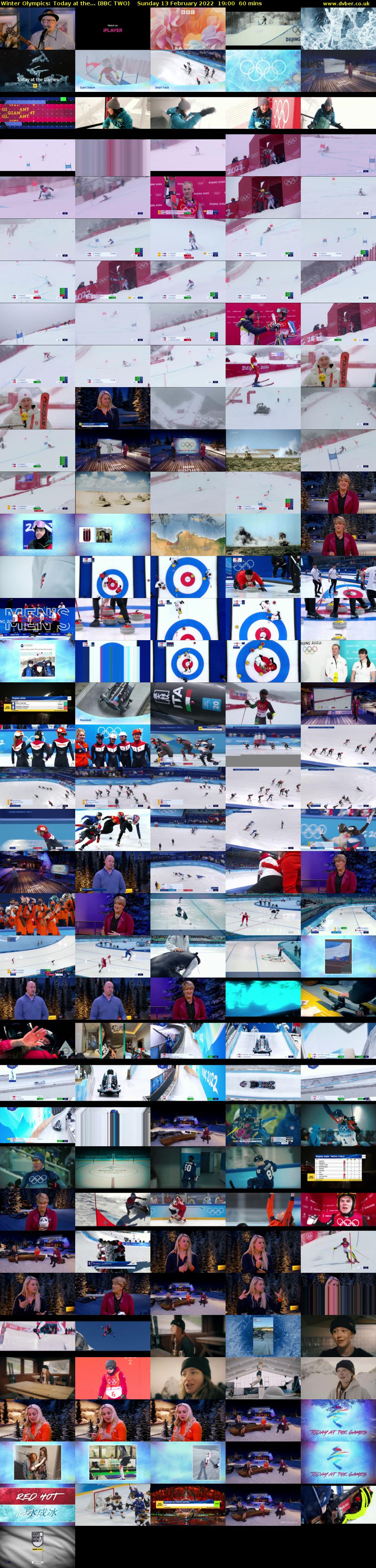 Winter Olympics: Today at the... (BBC TWO) Sunday 13 February 2022 19:00 - 20:00