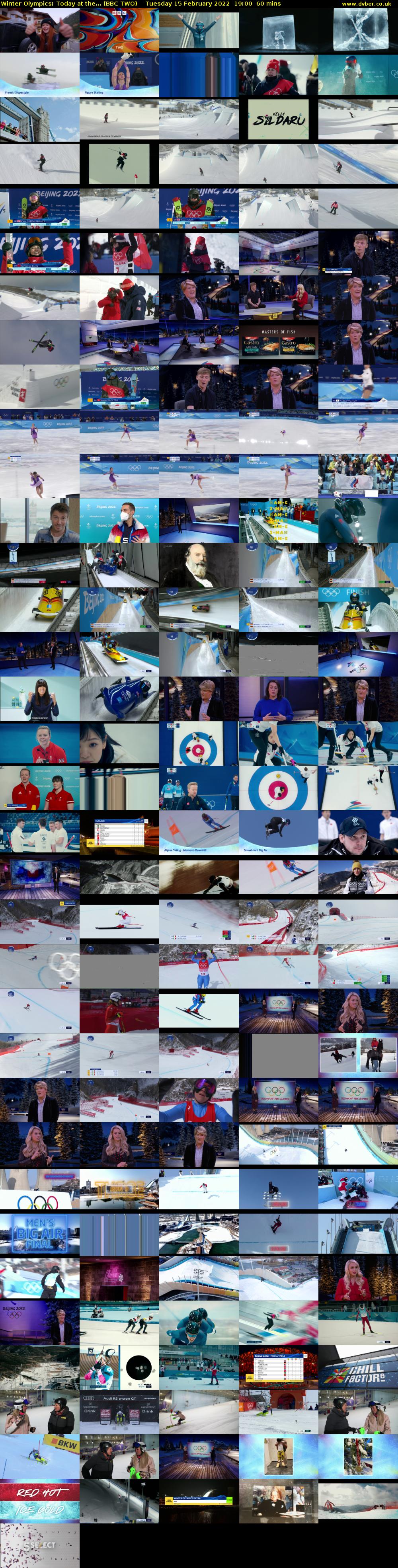 Winter Olympics: Today at the... (BBC TWO) Tuesday 15 February 2022 19:00 - 20:00
