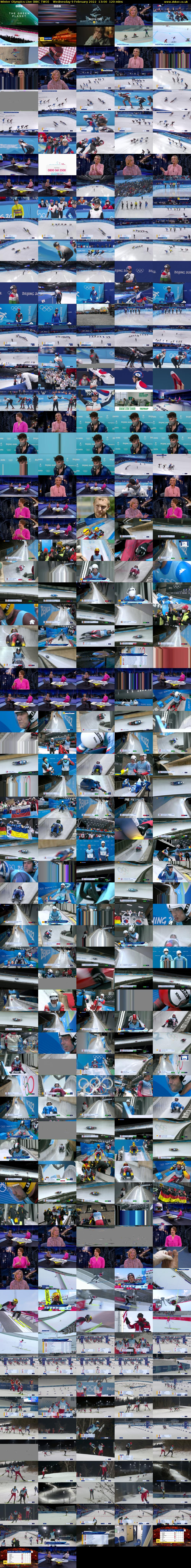 Winter Olympics Live (BBC TWO) Wednesday 9 February 2022 13:00 - 15:00