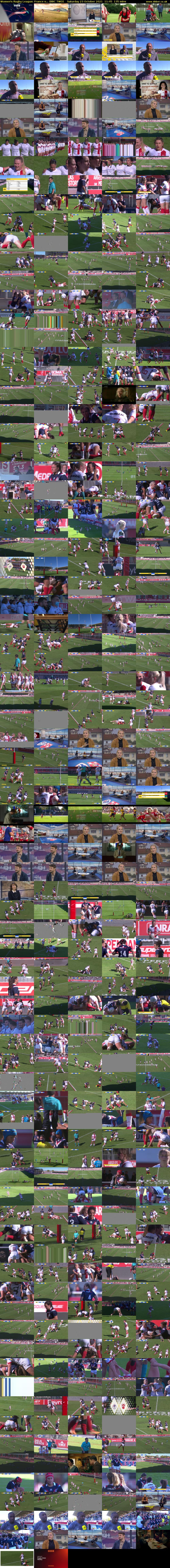 Women's Rugby League: France v... (BBC TWO) Saturday 23 October 2021 11:45 - 14:00