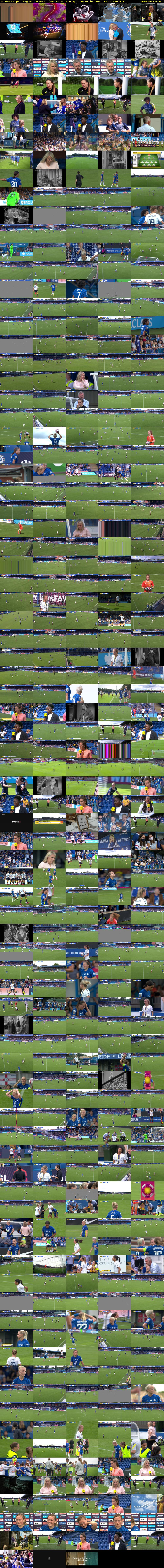 Women's Super League: Chelsea v... (BBC TWO) Sunday 12 September 2021 12:15 - 14:35