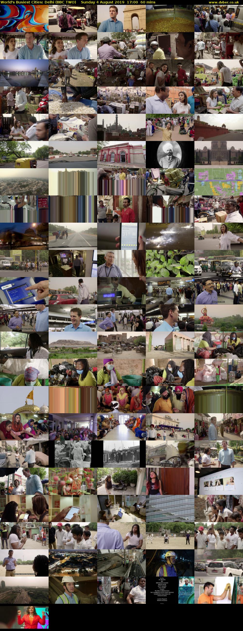 World's Busiest Cities: Delhi (BBC TWO) Sunday 4 August 2019 17:00 - 18:00