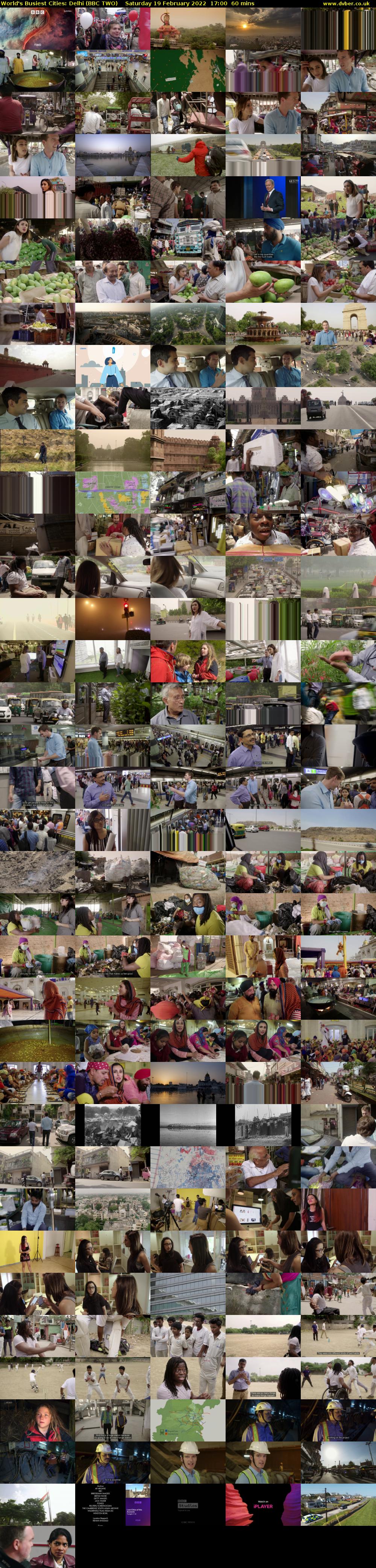 World's Busiest Cities: Delhi (BBC TWO) Saturday 19 February 2022 17:00 - 18:00