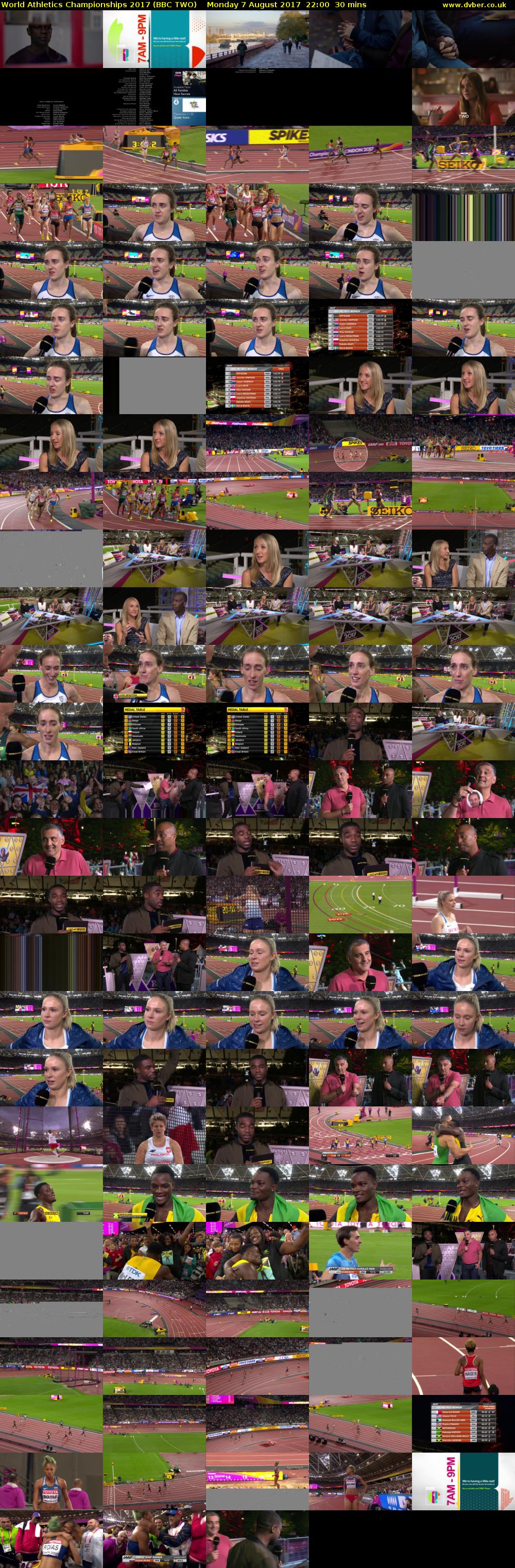 World Athletics Championships 2017 (BBC TWO) Monday 7 August 2017 22:00 - 22:30