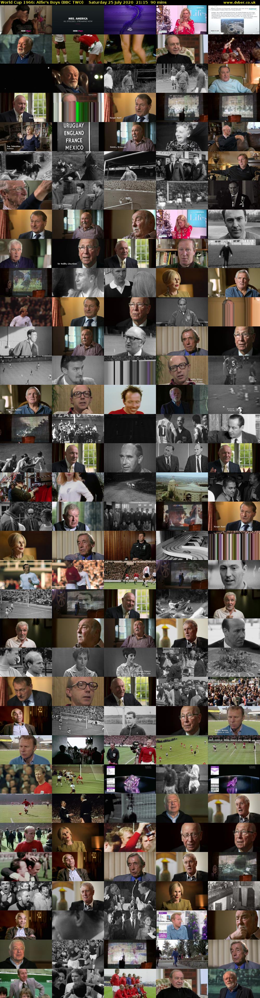 World Cup 1966: Alfie's Boys (BBC TWO) Saturday 25 July 2020 21:15 - 22:45