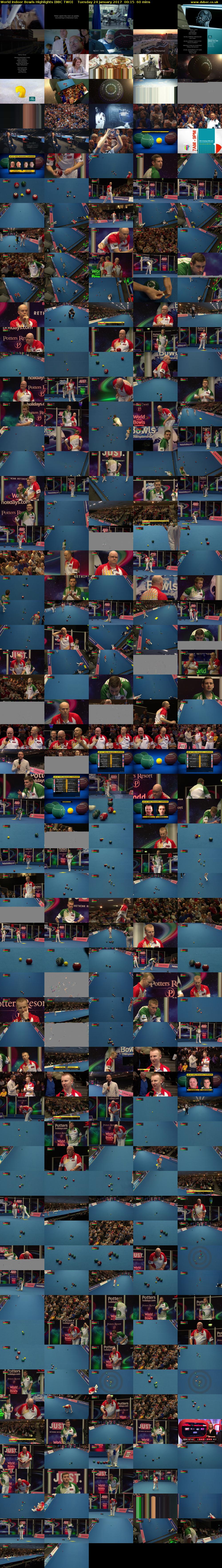 World Indoor Bowls Highlights (BBC TWO) Tuesday 24 January 2017 00:15 - 01:15