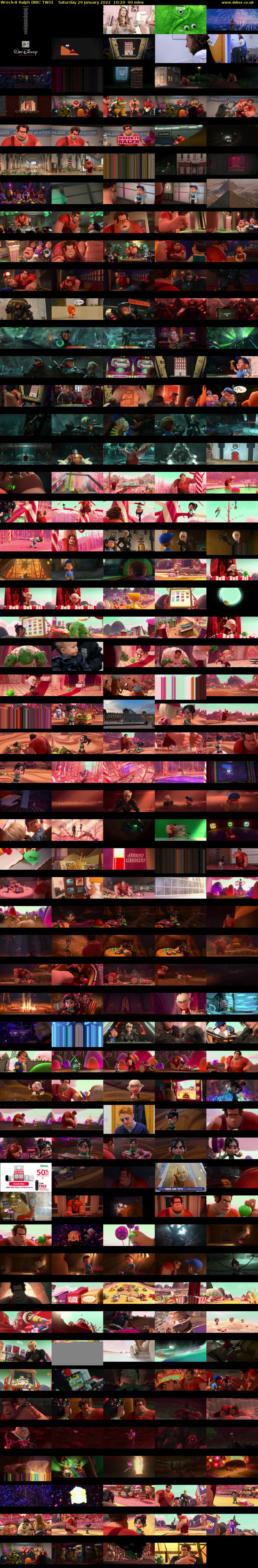 Wreck-It Ralph (BBC TWO) Saturday 29 January 2022 10:20 - 11:50