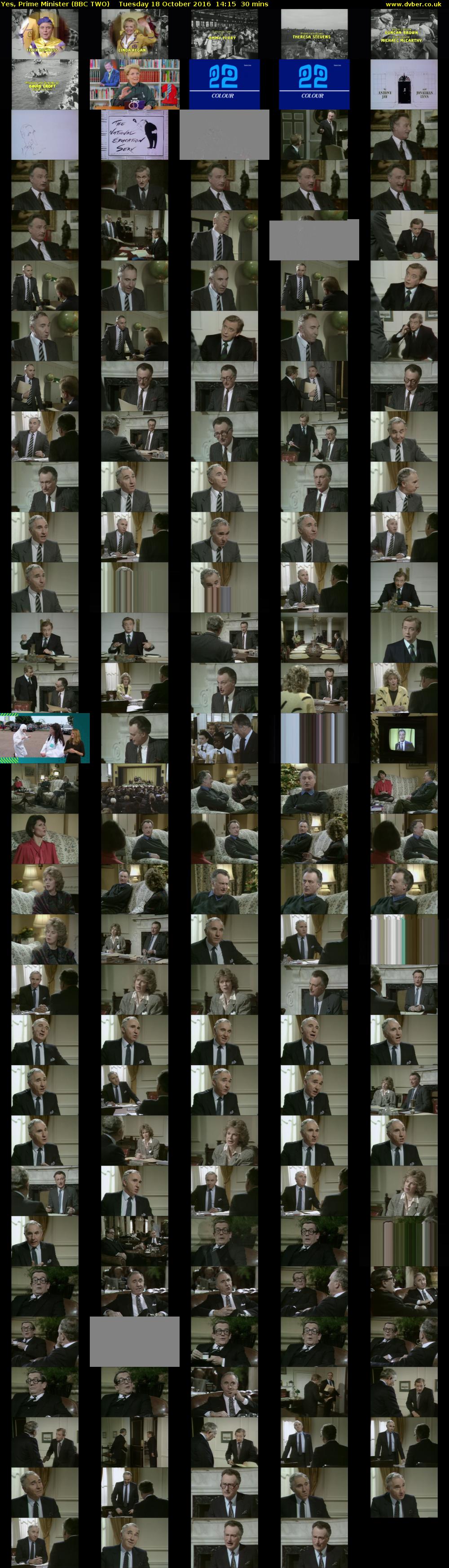 Yes, Prime Minister (BBC TWO) Tuesday 18 October 2016 14:15 - 14:45