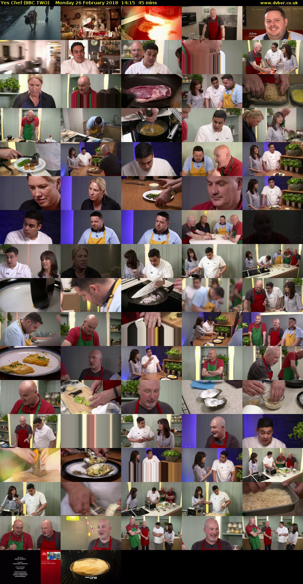 Yes Chef (BBC TWO) Monday 26 February 2018 14:15 - 15:00