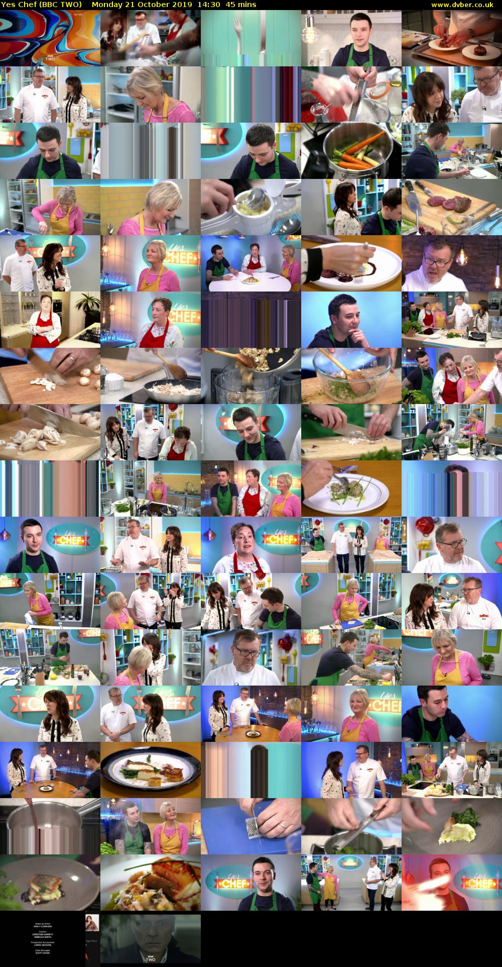 Yes Chef (BBC TWO) Monday 21 October 2019 14:30 - 15:15