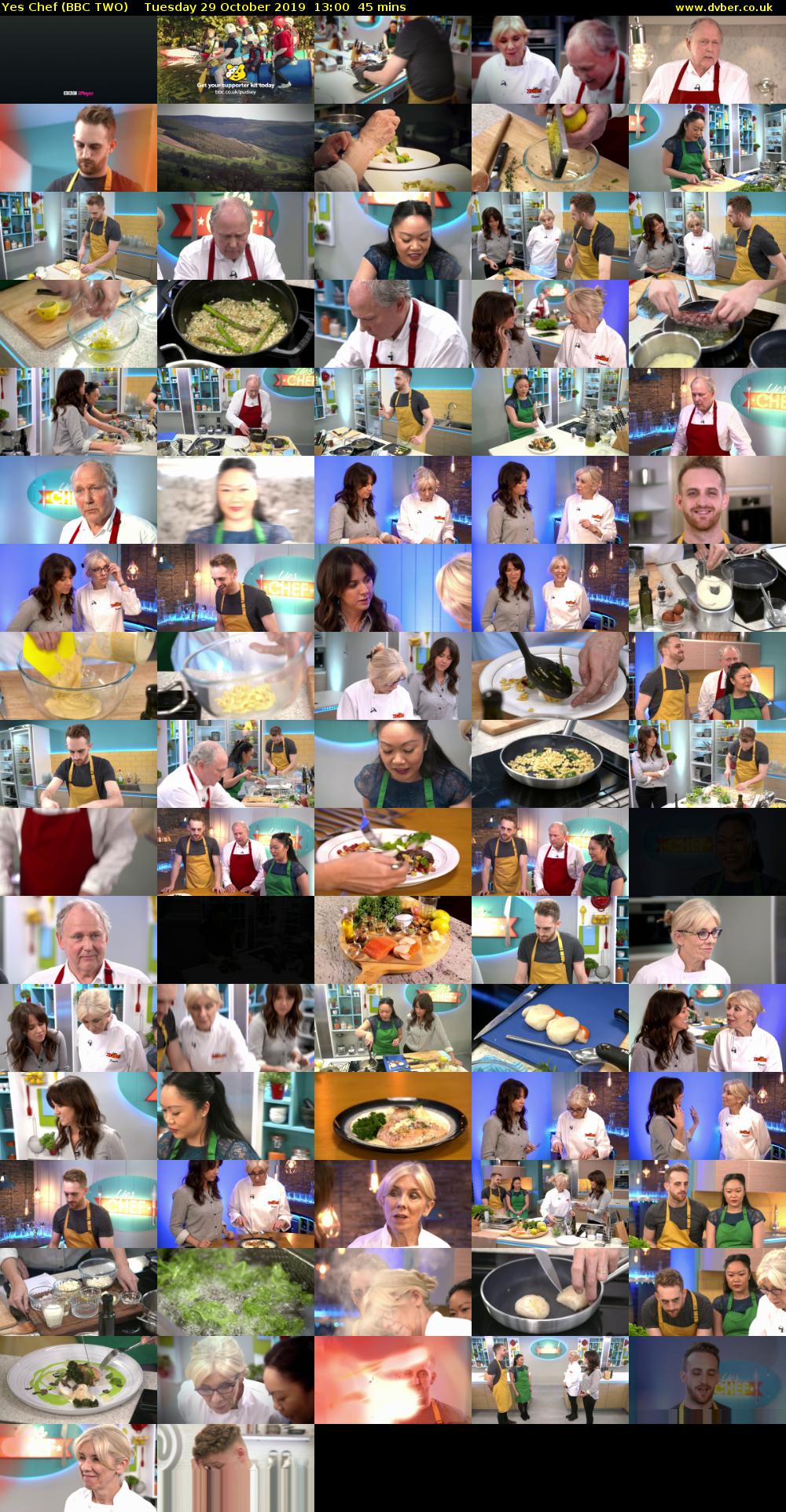 Yes Chef (BBC TWO) Tuesday 29 October 2019 13:00 - 13:45