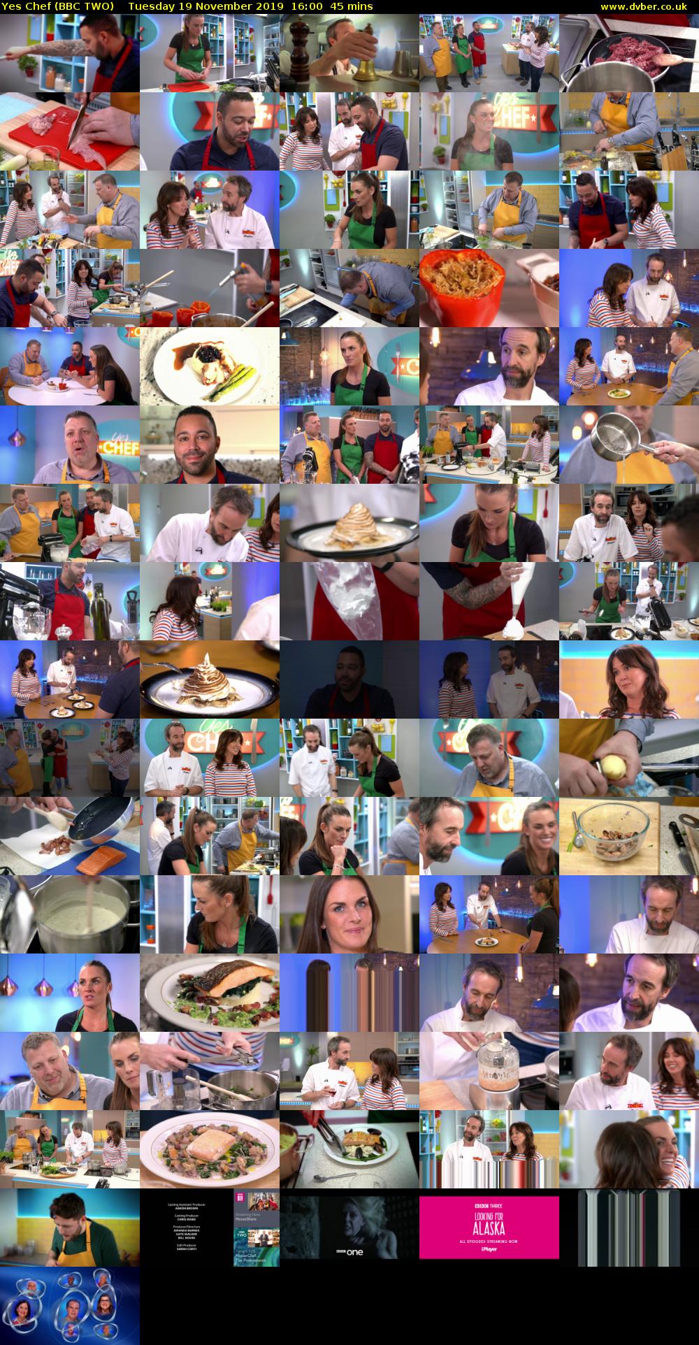 Yes Chef (BBC TWO) Tuesday 19 November 2019 16:00 - 16:45