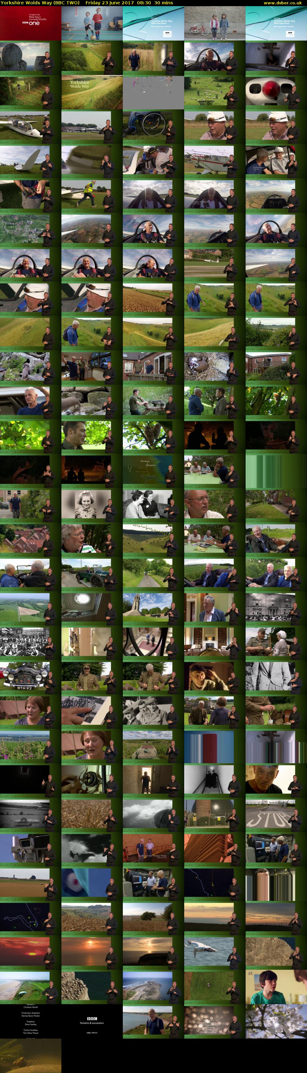 Yorkshire Wolds Way (BBC TWO) Friday 23 June 2017 08:30 - 09:00
