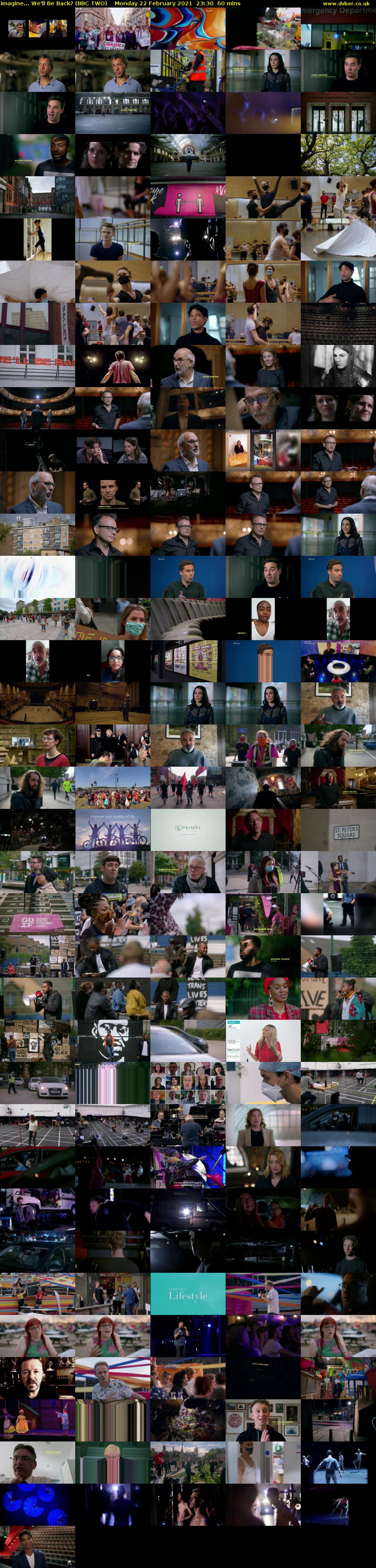 imagine... We'll Be Back? (BBC TWO) Monday 22 February 2021 23:30 - 00:30