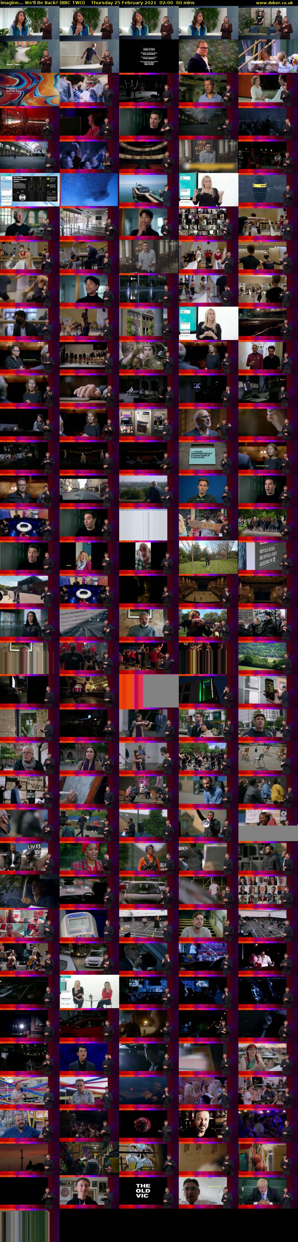 imagine... We'll Be Back? (BBC TWO) Thursday 25 February 2021 02:00 - 03:00