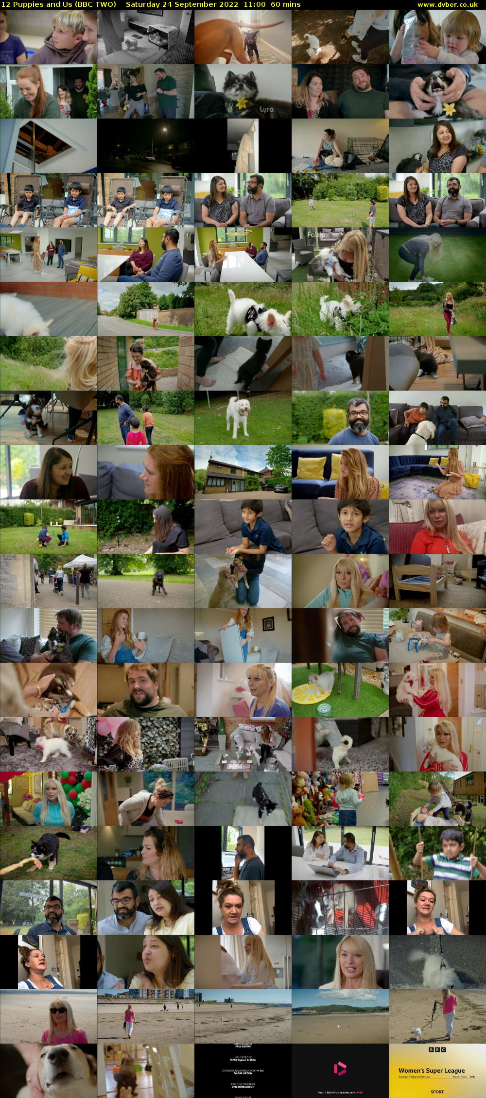 12 Puppies and Us (BBC TWO) Saturday 24 September 2022 11:00 - 12:00