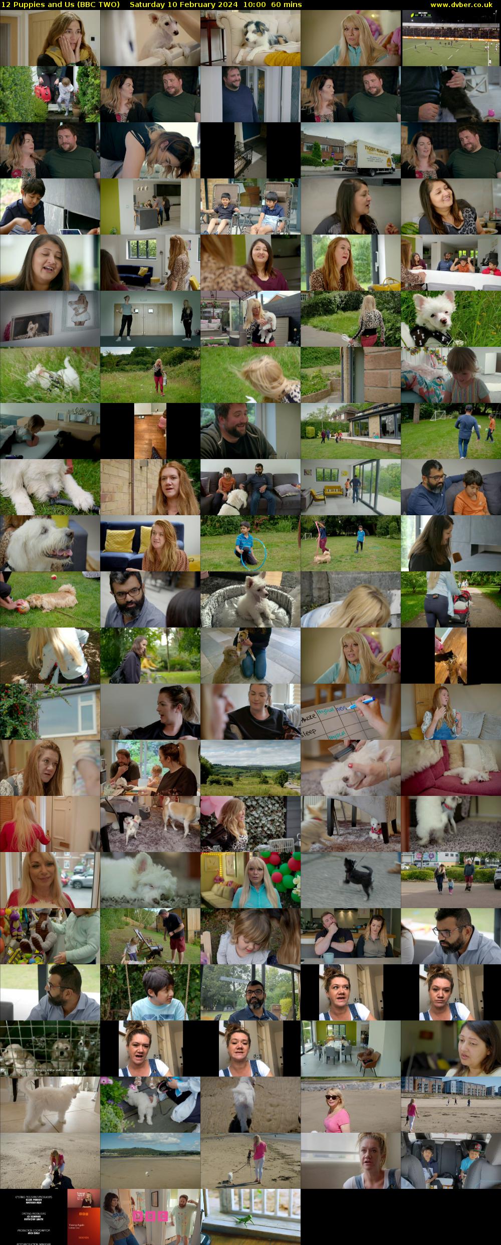 12 Puppies and Us (BBC TWO) Saturday 10 February 2024 10:00 - 11:00