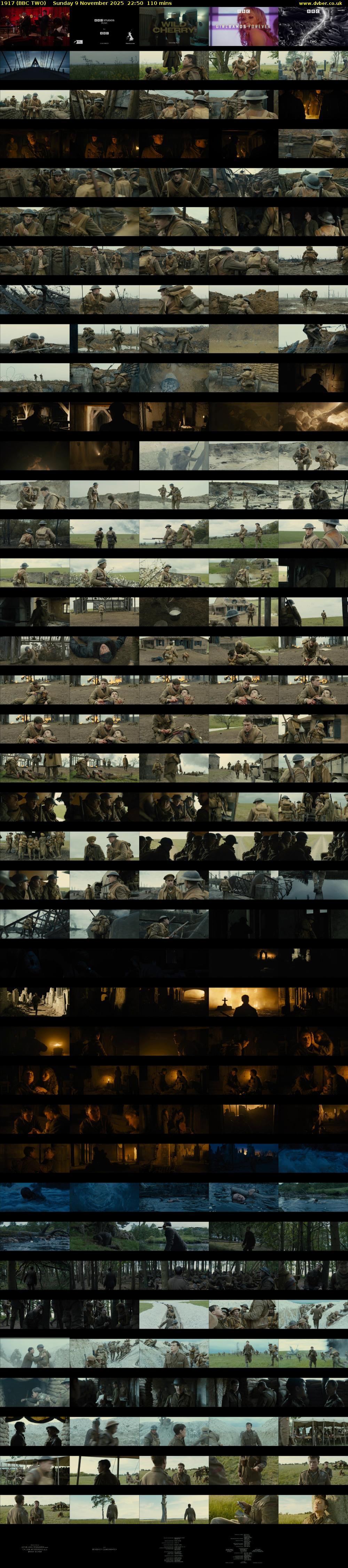 1917 (BBC TWO) Sunday 9 November 2025 22:50 - 00:40