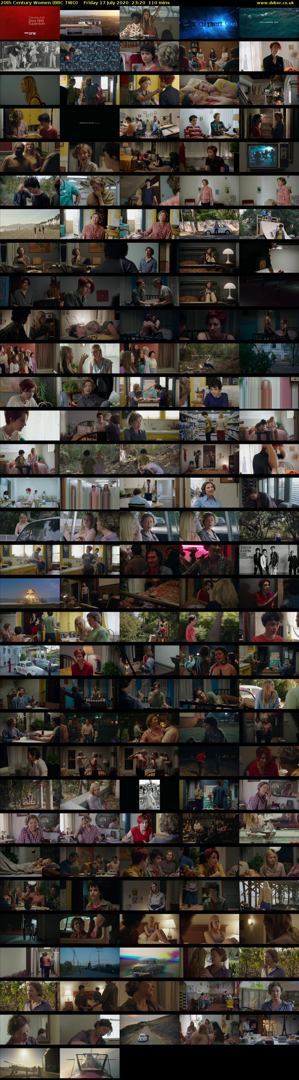 20th Century Women (BBC TWO) Friday 17 July 2020 23:20 - 01:10