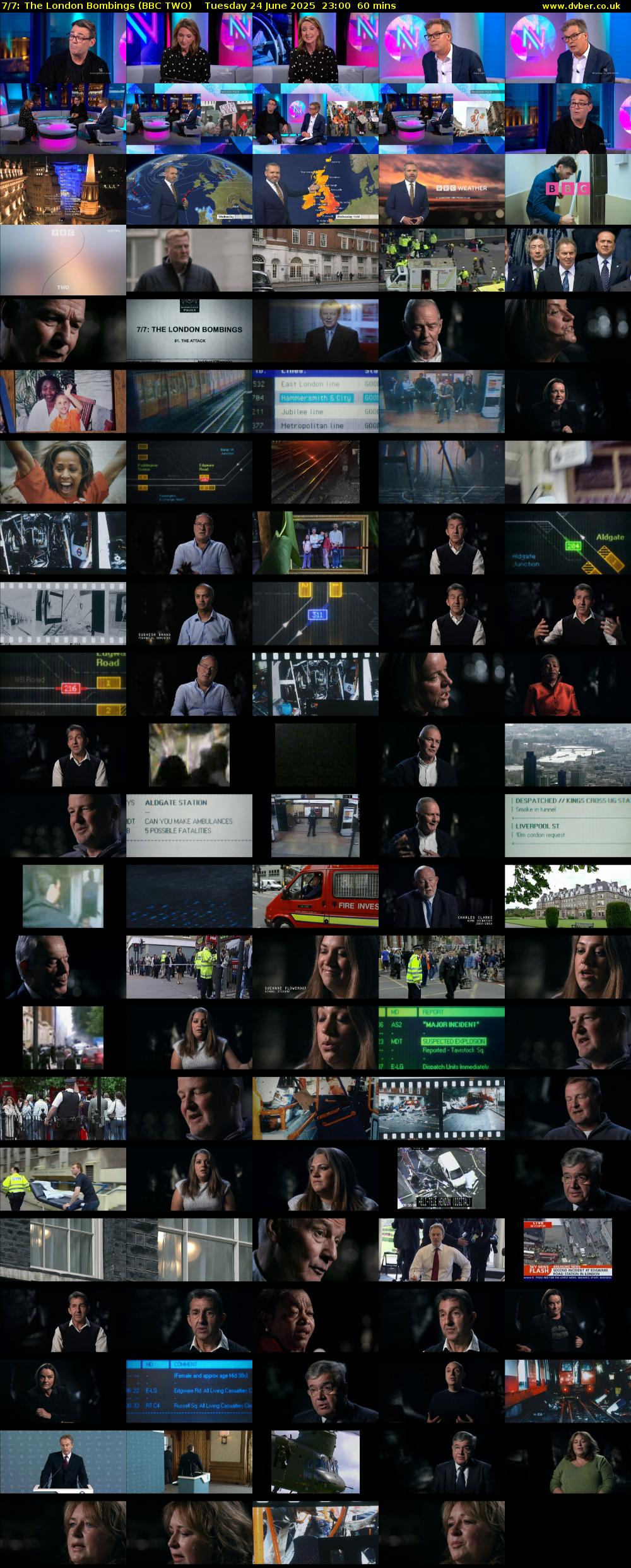 7/7: The London Bombings (BBC TWO) Tuesday 24 June 2025 23:00 - 00:00